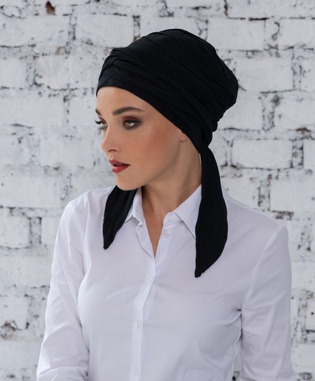 Turbante Carlotta a bande lunghe ETL/XXX-0